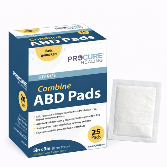 ABD Combine Pads Sterile – Heavy Absorbency