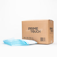 Prime Touch Heavy Absorbency Underpads, 30" x 36", Case of 100